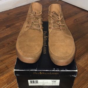 Polo Ralph Lauren Suede Chukka type boots